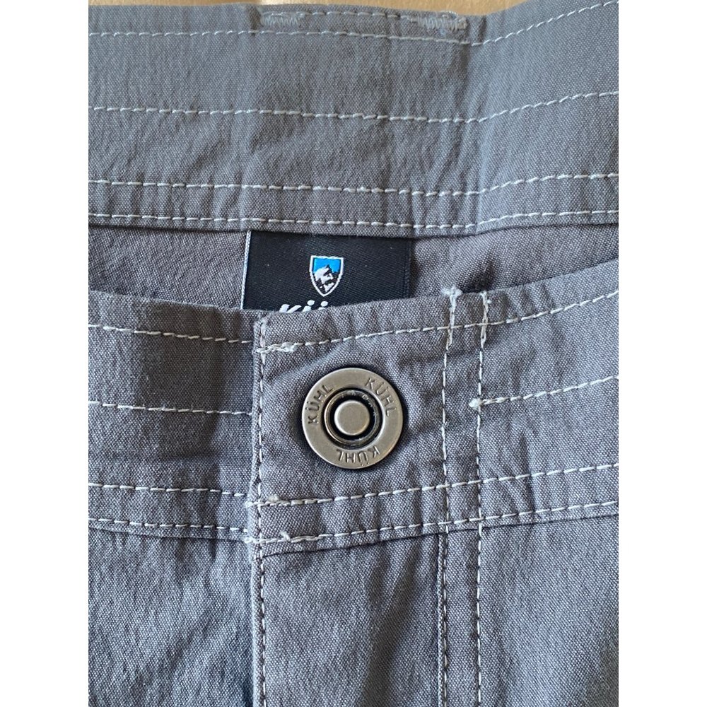 NWT Kuhl Splash 11” Inseam Cargo Shorts Carbon Gray Women’s 14 UPF 50 Hiking - Picture 10 of 12